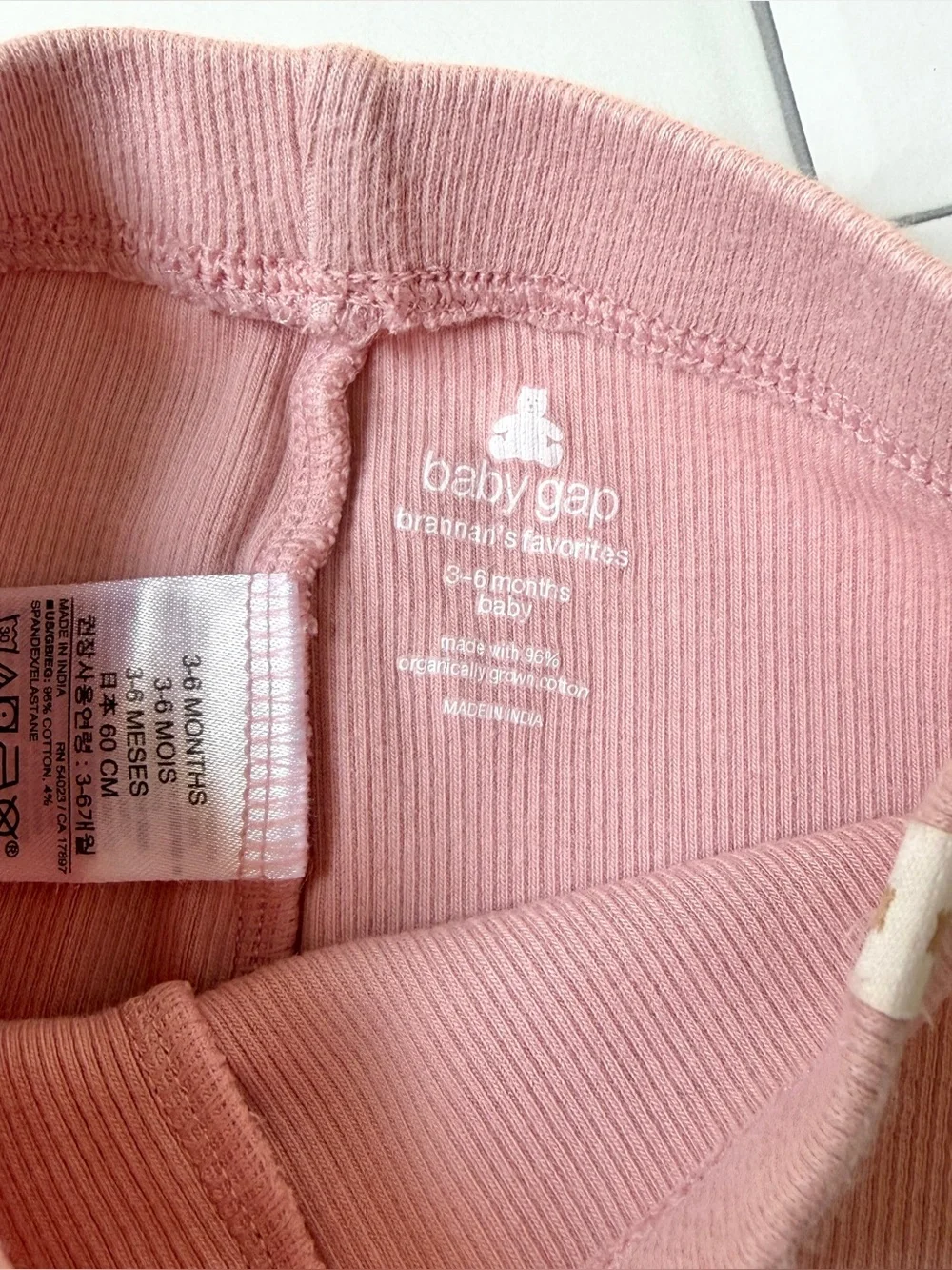 3-6M🏜️ GAP & Gerber Baby Desert Dreamin’ Graphic SS Bodysuit & Pink Ribbed Pant